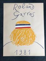 Arroyo - Affiche rare du tournoi de Rolland Garros (1981)