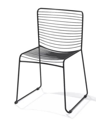 Draadstalen Stoel | Zwart | 51x52x78cm, Zakelijke goederen, Horeca | Keukenapparatuur, Verzenden