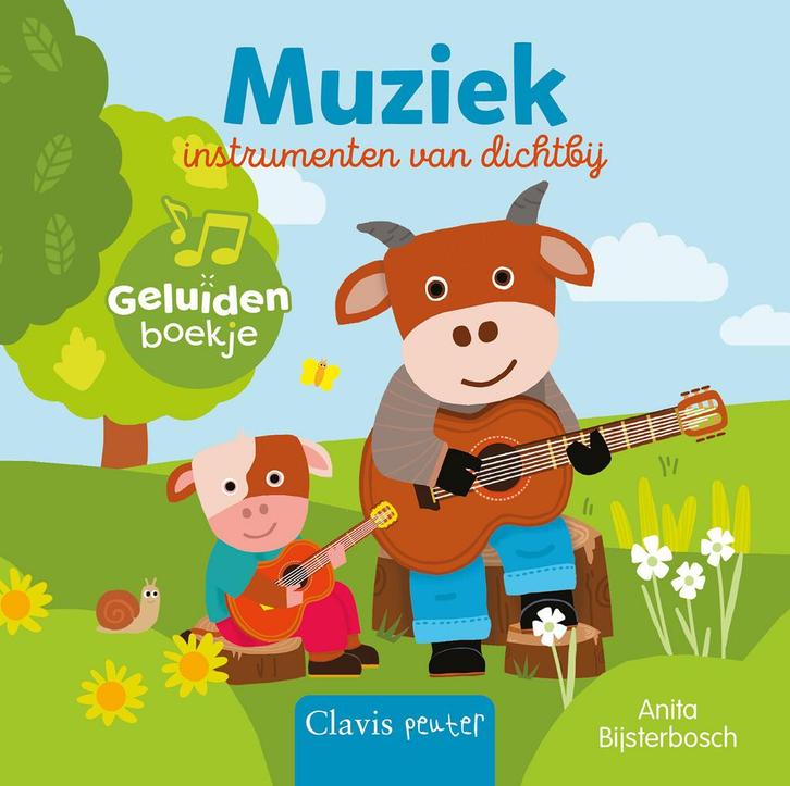 Geluidenboekjes - Muziekinstrumenten van dichtbij, Boeken, Kinderboeken | Kleuters, Nieuw, Verzenden