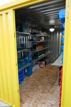 Nieuw! Werkplaats container met wandkast, Zakelijke goederen, Machines en Bouw | Keten en Containers