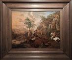 Schilderij, 17e Eeuwse Hertenjacht, Mogelijk Adam Pijnack, Nieuw