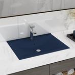 vidaXL Wastafel met kraangat 60x46 cm keramiek mat, Doe-het-zelf en Verbouw, Sanitair, Verzenden, Nieuw