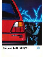 1986 VOLKSWAGEN GOLF GTI 16V BROCHURE DUITS, Boeken, Nieuw, Volkswagen, Author