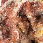 Roze Amethist Geode - 20x20x12 cm- 4.4 kg, Verzamelen, Mineralen en Fossielen