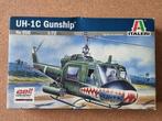 Italeri 050 UH-1C Gunship 1:72, Hobby en Vrije tijd, Verzenden, Nieuw, Italeri