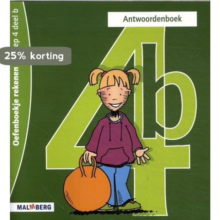 groep 4B / Rekenen / Antwoordenboek 9789034516190, Boeken, Schoolboeken, Gelezen, Verzenden