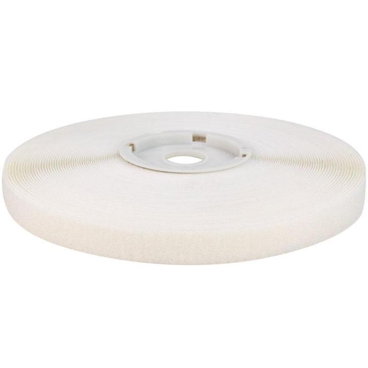 Klittenband - 25 Meter Wit - 20mm Zelfklevend Acryl Lus Zach, Doe-het-zelf en Verbouw, Overige Doe-het-zelf en Verbouw, Nieuw