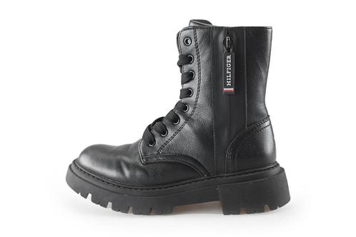 Tommy Hilfiger Veterboots in maat 30 Zwart | 10% extra, Kinderen en Baby's, Kinderkleding | Schoenen en Sokken, Jongen of Meisje