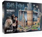 Wrebbit 3D Puzzel - Harry Potter Hogwarts Great Hall (850, Nieuw, Verzenden
