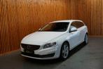 NR. 097 Volvo V60 D5 Twin Engine LEASE EDITION AUTOMAAT, Auto's, Volvo, Gebruikt, Met garantie (alle), Leder en Stof, Wit