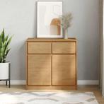 vidaXL Dressoir SAUDA 80x43x75,5 cm massief grenenhout, Huis en Inrichting, Kasten | Dressoirs, Verzenden, Nieuw, 50 tot 100 cm