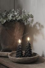 Kerstboom LED kaars black 15 cm, Ophalen of Verzenden, Nieuw