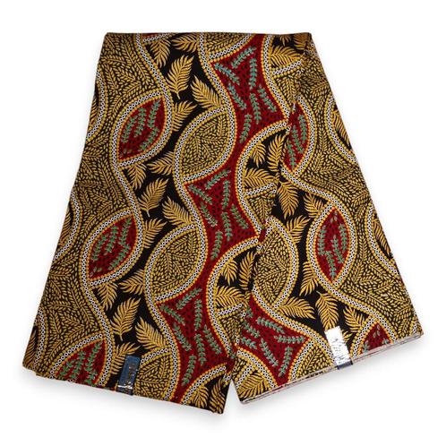 Afrikaanse stof - Exclusief versierd met glittereffecten 100, Hobby en Vrije tijd, Stoffen en Lappen, Nieuw, Ophalen of Verzenden