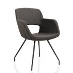 Comfora Vergaderstoel Trendy in Bouclé Stoffering Leverbaar, Ophalen of Verzenden, Nieuw