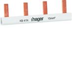 Hager Kamrail - KB41N [2 stuks], Verzenden, Nieuw, Overige typen