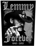Lemmy Motörhead - Forever - Backpatch officiële merchandise, Ophalen of Verzenden, Nieuw, Kleding