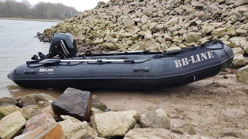 Rubberboot met motor. Super voordelig, Watersport en Boten, Buiten- en Binnenboordmotoren, Buitenboordmotor, 5 tot 10 pk, Viertaktmotor