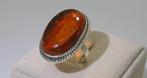 Amber Ring - Hoogte: 28 mm - Breedte: 25 mm- 6.4 g - (1)