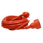 Orno Tuinverlengkabel Oranje - 40 meter - PVC - 3x1mm² -, Verzenden, Nieuw