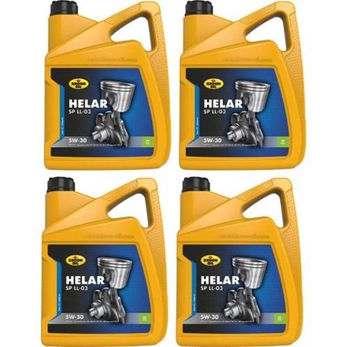 Kroon Olie Aanbieding: 4 X Helar Sp Ll-03 5W30 5L, Auto diversen, Onderhoudsmiddelen, Verzenden
