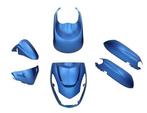 Peugeot plaatwerkset euro-4 kisbee blauw mat DMP, Fietsen en Brommers, Brommeronderdelen | Scooters, Nieuw, Ophalen of Verzenden