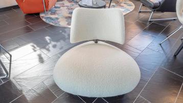 Fauteuil Leolux Pallone PA  boucle stof beschikbaar voor biedingen