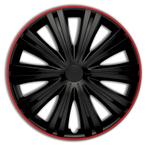 Wieldoppen  Giga R 14-inch zwart/rood, Auto diversen, Wieldoppen, Verzenden, Nieuw