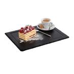GGM Gastro | (6 stuks) Natuurleisteen plaat - 330x240mm - |, Verzenden, Nieuw in verpakking, Overige typen