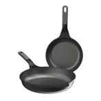 Berghoff Leo Stone+ Koekenpannenset - 24 + 28 cm, Huis en Inrichting, Keuken | Potten en Pannen, Verzenden, Nieuw
