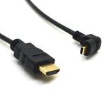 Micro HDMI - HDMI kabel - 90° haaks naar beneden -, Nieuw, Ophalen of Verzenden