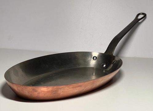 Pan - Koper, Antiek en Kunst, Antiek | Keukenbenodigdheden