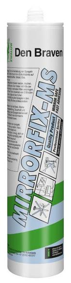 Den Braven Zwaluw Mirrorfix-MS 290 ml Wit, Doe-het-zelf en Verbouw, Ophalen of Verzenden, Nieuw