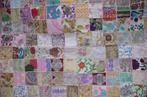 Tapijt wandkleed patchwork wit ca. 100 x 200 cm - Katoen -