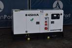 Veiling: Generator Pheatonn GF2-W50 Diesel 45kVA Nieuw, Zakelijke goederen, Machines en Bouw | Aggregaten, Ophalen