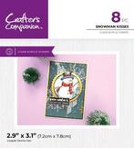 CC - Cute Christmas - Clearstamp - Snowman Kisses, Hobby en Vrije tijd, Verzenden, Nieuw