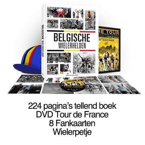 Belgische Wielerhelden (boek + dvd + extras) - DVD, Cd's en Dvd's, Dvd's | Overige Dvd's, Verzenden