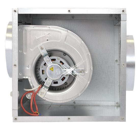 stalen afzuigbox 1500 m3/h, Doe-het-zelf en Verbouw, Ventilatie en Afzuiging, Nieuw, Verzenden