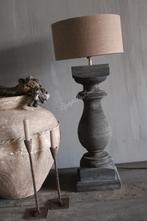Baluster lampvoet Ruby antique grey, Ophalen of Verzenden, Nieuw