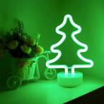 LED NEON Kerstboom - GROEN - USB en batterijen, Diversen, Kerst, Ophalen of Verzenden, Nieuw
