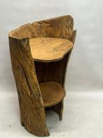 Kast - Kastanje - bijzet tafel kast, Antiek en Kunst