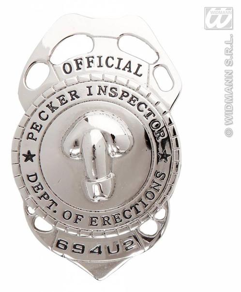 Insigne Pecker inspector, Kleding | Dames, Carnavalskleding en Feestkleding, Nieuw, Ophalen of Verzenden