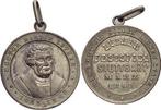 Verzilverte Bronze-medaille 1898 Wuerttemberg-stuttgart,...