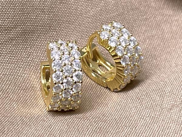 Veiling - Creolen briljant, Sieraden, Tassen en Uiterlijk, Oorbellen