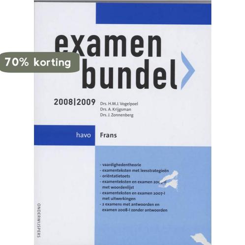 Examenbundel 2008/2009 Havo Frans 9789006074697, Boeken, Schoolboeken, Gelezen, Verzenden
