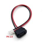 USB Type-C Connector + Aansluitkabel - Inbouw -USB Type-C, Hobby en Vrije tijd, Elektronica-componenten, Verzenden, Nieuw
