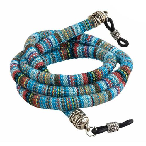 Fako Bijoux® - Brillenkoord - Boho - 6mm - 70cm - Turquoise, Sieraden, Tassen en Uiterlijk, Zonnebrillen en Brillen | Dames, Verzenden