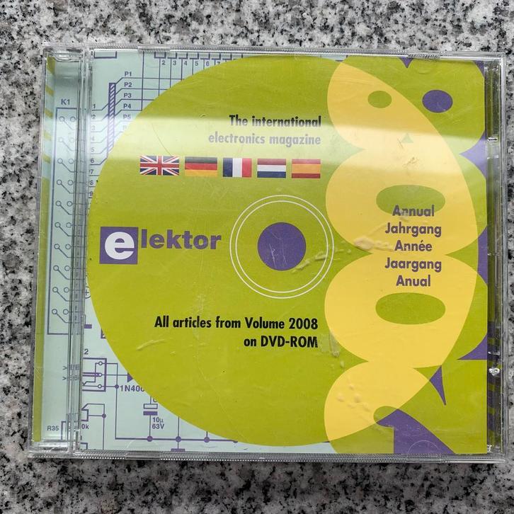 Elektor 2008 All articles from volume 2008, Boeken, Techniek, Gelezen, Elektrotechniek, Verzenden