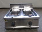 Dubbele friteuse Zanussi, frituurpan B70 x D73 x H28cm, Gebruikt