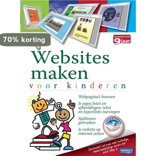 Websites maken voor kinderen 9789059050761, Boeken, Informatica en Computer, Gelezen, Verzenden