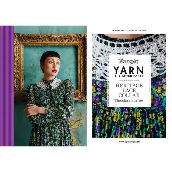 YARN - The After Party 138 - Heritage Lace Collar, Hobby en Vrije tijd, Breien en Haken, Nieuw, Verzenden
